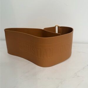 Dior Tan Belt